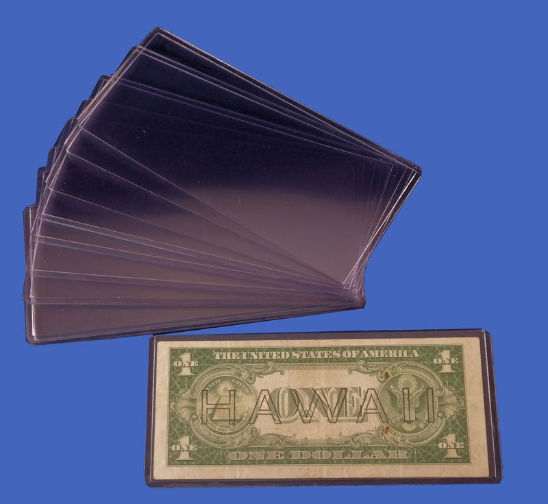 Guardhouse Currency Sleeves for Modern Banknotes 100 Pack
